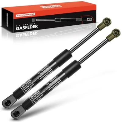 Image of Frankberg 2x Gas Struts Bonnet Compatible with M Class W163 ML230 ML270 ML320 ML350 ML400 ML430 ML500 ML55 AMG All Engine SUV 1998 2005 Replace# 1638800029
