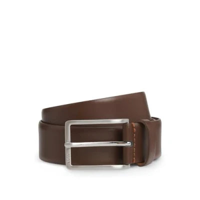 Image of BOSS Erman Belt business, Men&#039;s, Size: 30, Medium brown