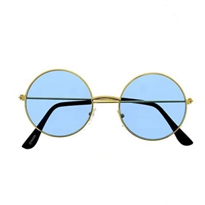 Image of Zac&#039;s Alter Ego Unisex Fancy Dress Round Coloured Glasses