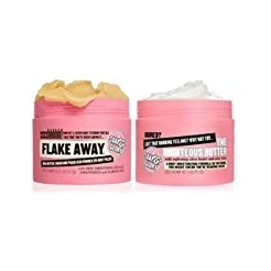 Image of (2 PACK) Soap &amp; Glory Flake Away Body Scrub x 300ml Righteous Butter