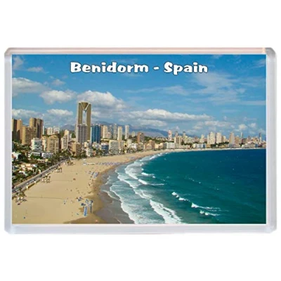 Image of Benidorm Spain Jumbo Fridge Magnet/Magnets BBSM2026