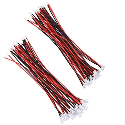 Image of GTIWUNG 20 Pairs Mini Micro JST PH 2.0 Plug Connector 2 Pin Male Female Cable