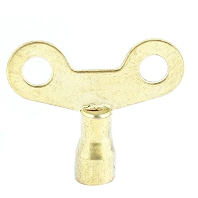 Image of Sourcingmap Copper Water Tap Taps Key 1/4&quot; Square Hole Standard