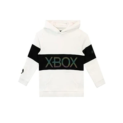 Image of Xbox Boys Hoodie White 8 9 Years