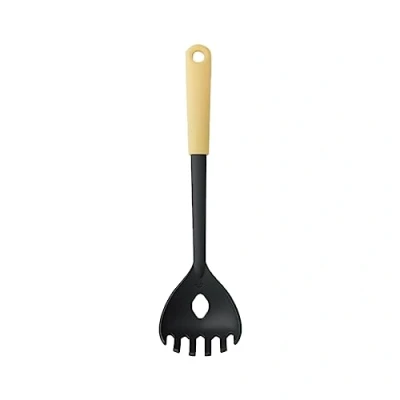 Image of Brabantia 122705 Tasty+ Spaghetti Spoon Plus Measure Tool, Vanilla Yellow