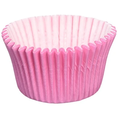 Image of Holly Cupcakes 180 Excellent Quality Pink Muffin Cases