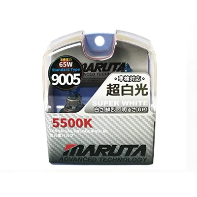Image of MARUTA MTEC 9005 / HB3 65W SUPER WHITE MT442 5500K Xenon Gas Halogen Lampen ECE Prüfzeichen