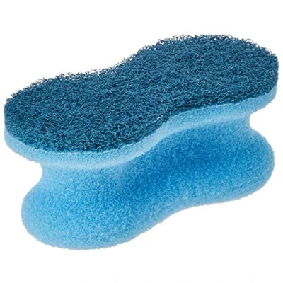 Image of Scotch Brite Comfort UNCNS2 universal sponge, ergonomic shape, blue, 2 pieces
