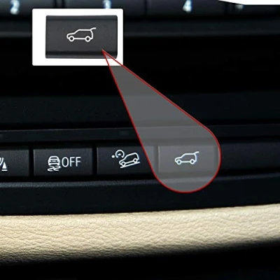 Image of TTCR II Compatible with BMW X5 E70 / X6 E71 Tailgate Rear Trunk Switch Button Cover, Hatch Release Cover Replacement