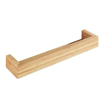 Image of WENKO Bamboo Wall Shelf 40cm