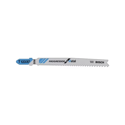Image of Bosch 2608638473 T123X Multi Purpose Steel Cutting Jigsaw Blades, 1.5mm 10mm