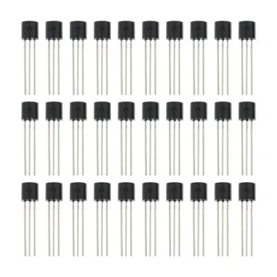 Image of Create idea 100 Pcs Transistor Sortiment Set TO 92 NPN BC550C PNP BC560C for Audio Amplifiers Signal Processing Electronic Circuit Designs