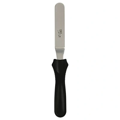 Image of PME PK1013 Angled Blade Palette Knife 9 inches, Stainless Steel, Silver, 2.5 x 1.5 23 cm