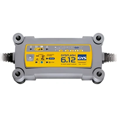 Image of GYS 029613 GYSFLASH 6.12 Car &amp; Motorbike Battery Charger