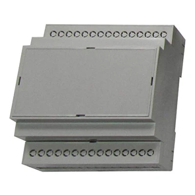 Image of DIN Rail Enclosure, ABS, Grey Plastic ENCLOSURES / 19&quot; Cabinet Racks, 1 X Qty MC003619