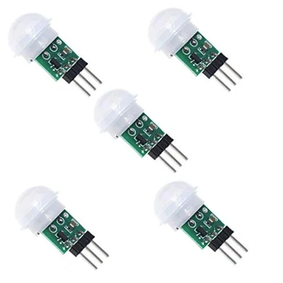 Image of ZkeeShop 5Pcs AM312 IR Sensor Mini Pyroelectric PIR Human Module Infrared Body Manual Motion Detector