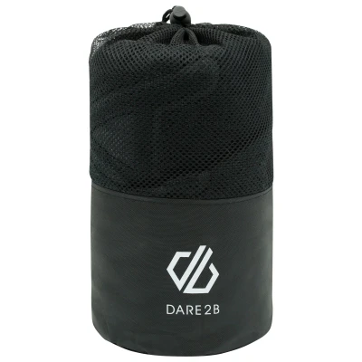 Image of Dare 2B Unisex Adult Logo Gym Towel (One Size) (Black)