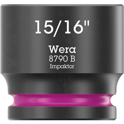 Image of Wera 8790 B Impaktor 15/16&quot;, Socket Wrench Insert with 3/8&quot; Drive 05005525001