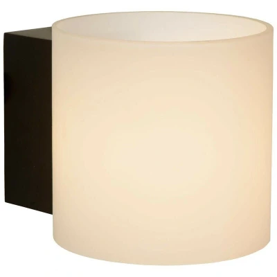 Image of Jelte Modern Wall Light Bathroom Ø 12cm 1xG9 IP44 Black