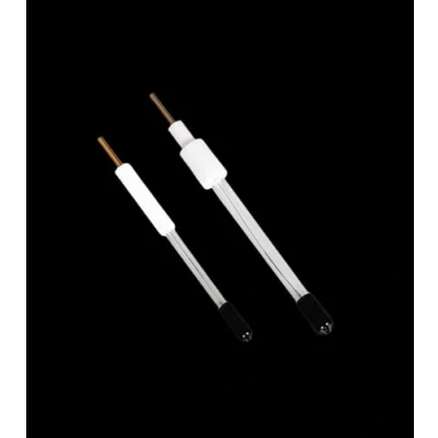 Image of CAULYS Silver Chloride Reference Electrode, Ag/Agcl 1 Pcs Electrode (Diameter 4mmX50mm Length)
