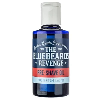 Image of The Bluebeards Revenge, Pre Shave Oil for Men, Vegan Friendly Sensitive Skin, Helps to Prevent Skin Irritation, 100ml