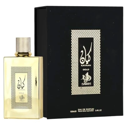 Image of AL WATANIAH Kayaan Gold Luxury Perfume for Men, Eau de Parfum 100ml, Long lasting and Elegant Fragrance