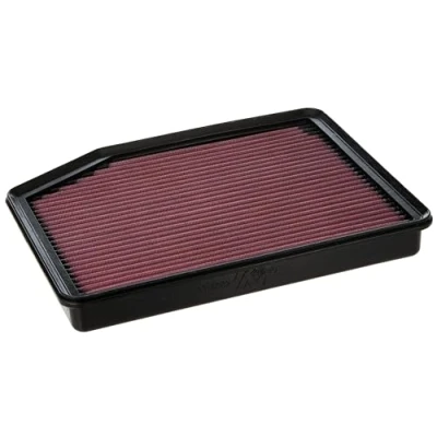 Image of K&amp;N Replacement air filter compatible with BMW 3 Series E90 325xi/328i/xi 2006 + 1 E87 128i 2007 2014 (33 2332)