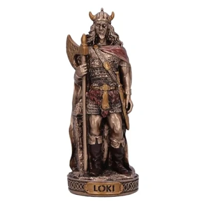 Image of Nemesis Now Loki Trickster God (Mini) 8.7cm, Resin, Cast in the Finest Expertly Hand Painted