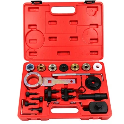 Image of BestsQ Engine Timing Camshaft Adjustment Tool Kit for VW Audi VAG 1.8 2.0 TSI/TFSI EA888 with Crankshaft Holding Wrench
