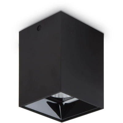 Image of Nitro LED 1 Light Square Surface Mounted Downlight Black