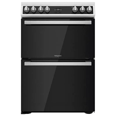 Image of Hotpoint HDT67V9H2CW/UK Freestanding cooker Ceramic White A