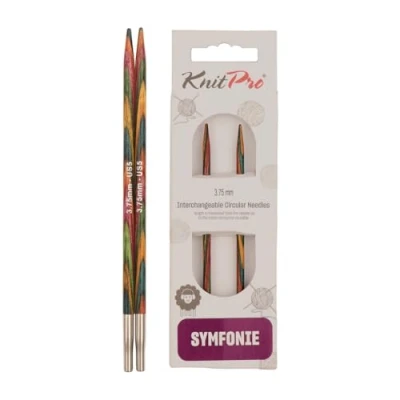 Image of KnitPro 3.75 mm Symfonie Interchangeable Normal Circular Needles, Multi Color