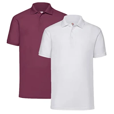 Image of Fruit of the Loom Men&#039;s Polo Shirt, XL