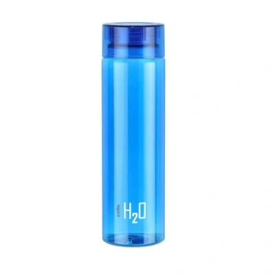Image of Cello H2O Unbreakable Plastic Bottle, 1 Litre, Blue