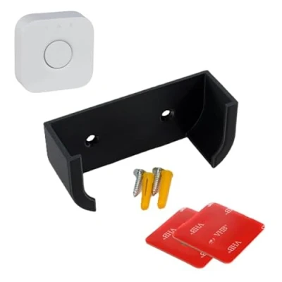Image of 3D Cabin Wall Mount Compatible With Philips Hue Light Bridge Holder Bracket