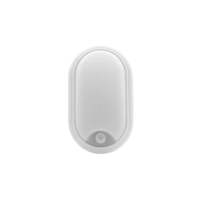 Image of Ovia 15W Velo Oval PIR LED Bulkheads IP54 White