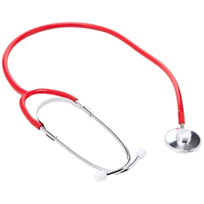 Image of Timesco TD1 13 105 TD113105 Ruby Single Head Stethoscope, Red