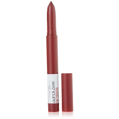 Image of MAYBELLINE Superstay Ink Crayon Lipstick Make It Happen 0.04 oz (1.1 g)