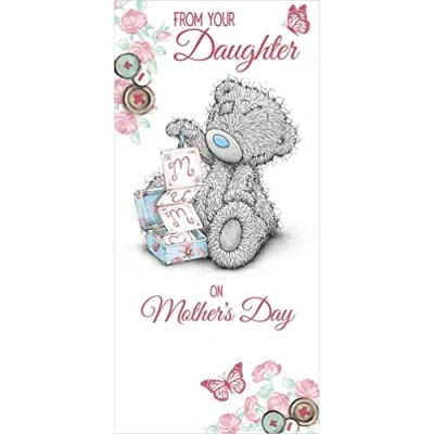 Image of Me To You Tatty Teddy Mother&#039;s Day Card From your Daughter on