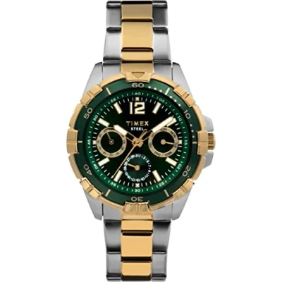 Image of Timex Classic Premium Men&#039;s 44.5mm Stainless Steel Bracelet Watch TW2V78700