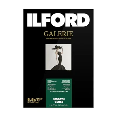 Image of ILFORD 2001739 GALERIE Prestige Smooth Gloss 8.5 x 11 Inches, 100 Sheets