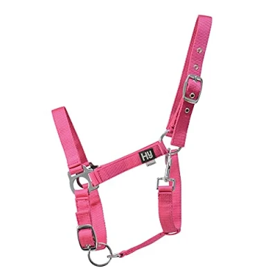 Image of Y H Hy Economy Plus Head Collar PR 13466 Cerise Pink Full 14697