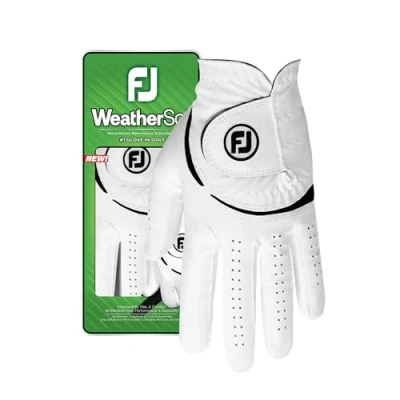Image of FootJoy WeatherSof Women’s Golf Glove, White