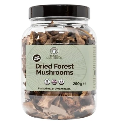 Image of Merryhill Mushrooms Dried Forest (Porcini, Chanterelle, Woodear Mushrooms) (250g)