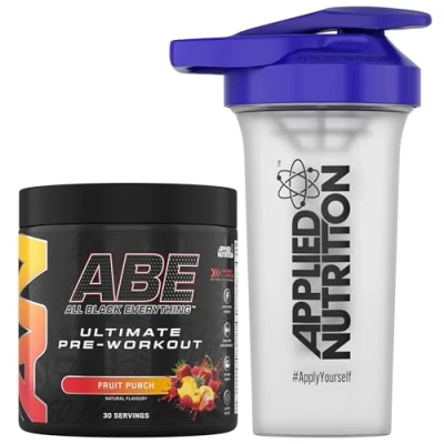 Image of Applied Nutrition Bundle ABE Pre Workout 375g + 700ml Protein Shaker Parent (Fruit Punch)
