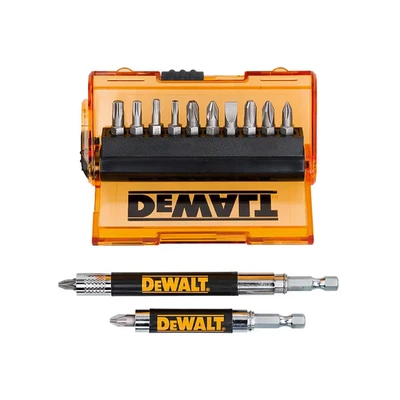 Image of Dewalt DT71502 QZ Screwdriver Bit Set, 5cm x 10cm 15cm, 14 Pcs