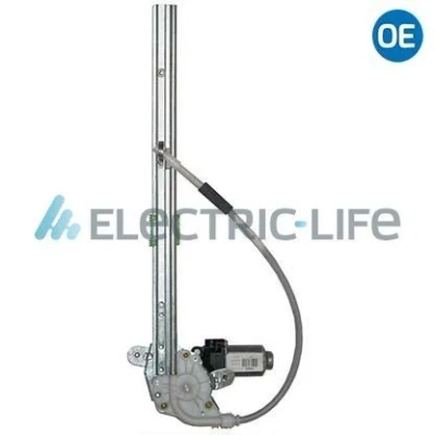 Image of 7700437155, 8200044417 Window regulator electric LIFE ZR RN61 R Right Rear with motor RENAULT: Megane Scenic