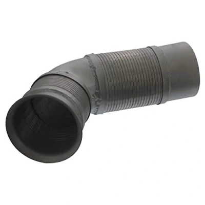 Image of 9424902219, 9424904019, A9424902219, A9424904019 Flex Hose, exhaust system FEBI BILSTEIN 43712 130mm