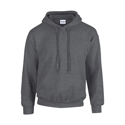Image of Gildan Heavy Blend Adult Hooded Sweatshirt, Dark Heather, S