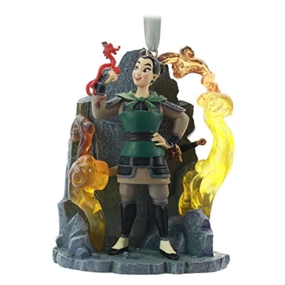 Image of Disney Mulan Fairytale Moments Sketchbook Ornament